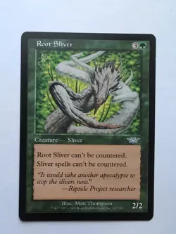 MTG Root Sliver (LGN) Legions Regular Uncommon 137)145 - Image 1