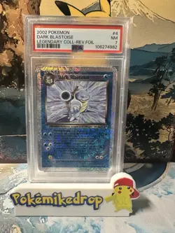 DARK BLASTOISE #4 LEGENDARY COLLECTION REVERSE HOLO PSA 7 - Image 1