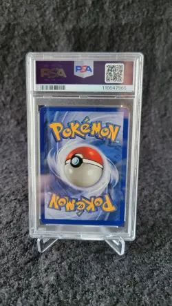 Pokemon TCG Machamp Holo 1st Edition Base Set #8 PSA 7 Holo Rare English - Image 2