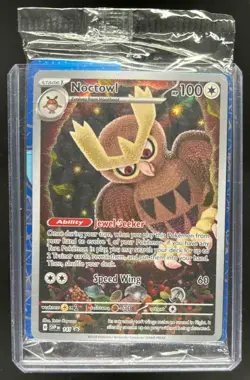 2023-25 Pokemon SV Black Star Promos SVP EN Noctowl #141 - Image 1