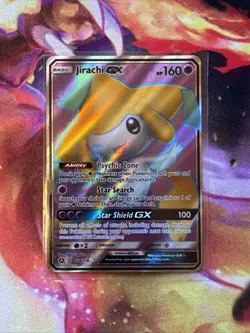 Jirachi GX 079A/236 Alternate Art Holo RARE PROMO POKEMON TCG NM - Image 1