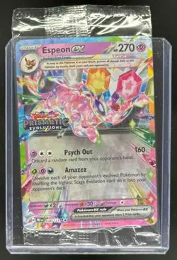 2025 Pokemon SV Prismatic Evolutions Espeon ex Promos #034/131 - Image 1