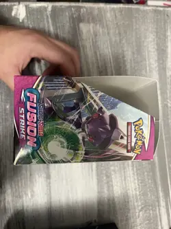 Pokemon TCG Sword & Shield - Fusion Strike Booster Box Opened Box No Packs - Image 5