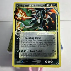 2006 Pokemon EX Dragon Frontiers Charizard GOLD STAR Holo 100/101 Delta Species - Image 1