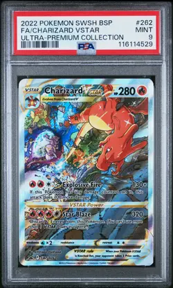 Charizard Vstar Ultra-Premium Collection Pokemon Swsh Black Star Promo 262 NM PS - Image 1