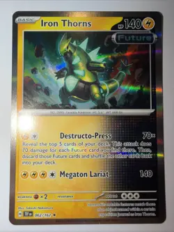 Iron Thorns - Reverse Holo - 62/162 Temporal Forces - Pokemon TCG - Image 1