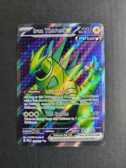 Iron Thorns Ex 196/167 Pokemon TCG S&V Twilight Masquerade Ultra Rare Holo NM - Image 2