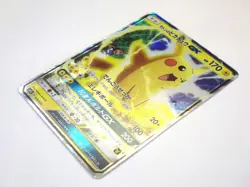 Ash’s Pikachu GX 005/026 SMD Team Rocket's Mimikyu GX 010/026 Pokemon Jananese - Image 4