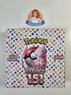 Japanese 151 Pokemon Booster Box Genuine Sealed Product - Image 1
