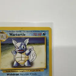 Pokemon TCG Wartortle 42/102 Uncommon Regular Base Set English Ken Sugimori - Image 2