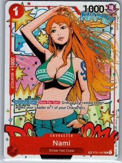 Nami (TR) ST01-007 English Wings of the Captain - One Piece Card - NM - Image 1
