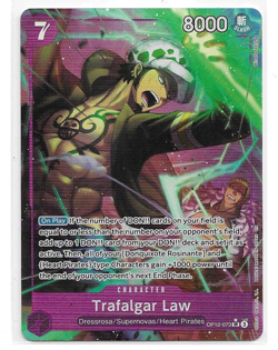 Trafalgar Law (073) (Alternate Art) - Legacy of the Master - One Piece - SR - Image 1