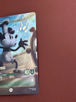 Mickey Mouse - Steamboat Pilot (Enchanted) 231/204 Fabled Holo Disney Lorcana - Image 4