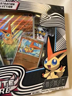 Pokemon TCG: Black Bolt & White Flare - Victini Illustration Collection - New - Image 4