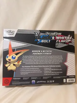 Pokemon TCG: Black Bolt & White Flare - Victini Illustration Collection - New - Image 5