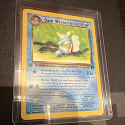 Pokemon Dark Wartortle Team Rocket 46/82 60 HP Edition1 Uncommon Card - Image 5