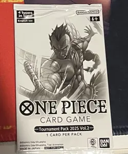 Bandai Namco One Piece Card Game Tournament Pack 2025 Vol.2 English Sealed - Image 1