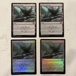 Magic the Gathering MTG Nesting Grounds Play Set Of 4 Cards - Image 1