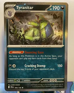 Tyranitar - (Cosmos Foil) 095/159 Miscellaneous Cards & Products Holo - Image 1