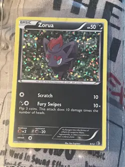 Zorua - 9/12 009/012 McDonald's Promos 2011 HP Pokemon Card TCG - Image 1