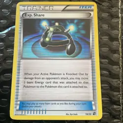 Pokemon Card Exp. Share 18/20 Dragon Vault Holo Rare Light Play - Image 1