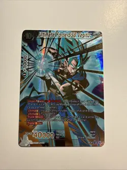 Dragon Ball Super Card BT2-123 SCR Ultimate Force SSB Vegito - Image 1