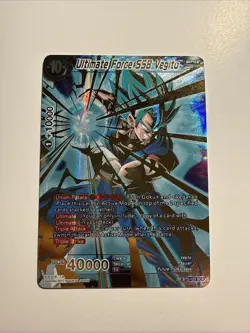 Dragon Ball Super Card BT2-123 SCR Ultimate Force SSB Vegito - Image 2