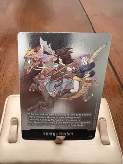 Dragon Ball Fusion World Manga Booster 02 Energy Marker Card E-72 Holofoil - Image 1