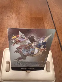 Dragon Ball Fusion World Manga Booster 02 Energy Marker Card E-72 Holofoil - Image 2