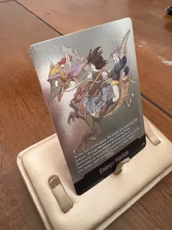 Dragon Ball Fusion World Manga Booster 02 Energy Marker Card E-72 Holofoil - Image 4