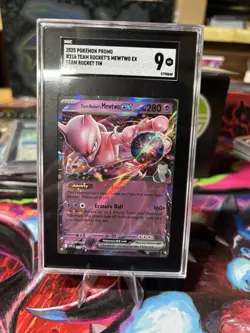 Team Rocket's Mewtwo ex 216 Sv: Scarlet & Violet Promo Cards Holo - Image 1