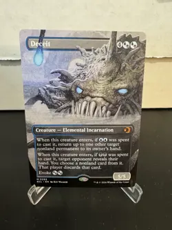 Deceit Borderless Lorwyn Eclipsed ECL MTG Mythic N/NM - Image 2