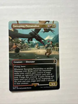 Swooping Pteranodon (Borderless) Universes Beyond: Jurassic World Collection Reg - Image 1