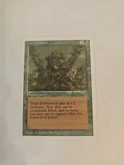 Mtg Revised Living Lands (Never Played) - Image 1