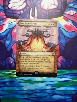 Soul Immolation Lorwyn Eclipsed Showcase Mythic Rare - Image 1