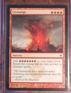 MtG Geosurge - New Phyrexia NM - MTG - Image 1