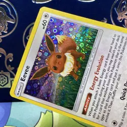Eevee COSMOS HOLO Pokemon 101/149 Premium Collection Promo - MP - Image 3