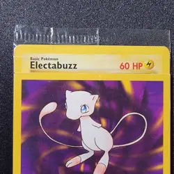 1999 SEALED "Catch Mew" Pokemon Electabuzz BLACK STAR PROMO Movie WB Stamp - Image 2