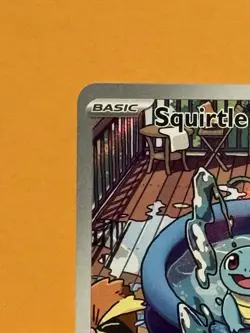 Squirtle 148/142 Sv07: Stellar Crown Holo Illustration Rare NM Pokemon TCG - Image 3