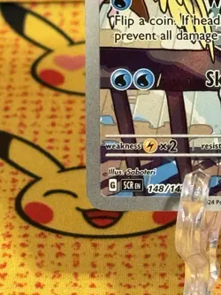 Squirtle 148/142 Sv07: Stellar Crown Holo Illustration Rare NM Pokemon TCG - Image 4