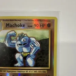 Pokemon TCG Machoke 58/108 90 HP Uncommon Reverse Holo Evolutions English - Image 2