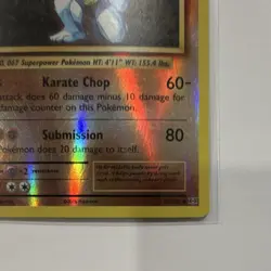 Pokemon TCG Machoke 58/108 90 HP Uncommon Reverse Holo Evolutions English - Image 3