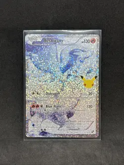 Rashiram Full Art 2021 Pokemon Celebrations: Classic Collection 113/114 NM MINT - Image 1