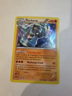 Machamp 46/111 Pokemon TCG Furious Fists Holo Rare NM - Image 1
