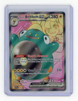Ionos Bellibolt Ex Black Star Promo 194 Pokemon Journey Together Full Art - Image 1