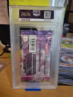 Pokemon EX Deoxys Graded Booster Pack Rayquaza art PSA 10 GEM Mint cert 82920993 - Image 2