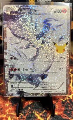 Pokemon - Reshiram - 25th Anniversary - 113/114 - Full Art HOLO - Image 1