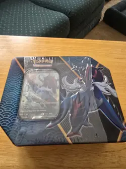 Pokemon Divergent Powers Tin Hisuian Samurott V Factory Sealed - Image 1