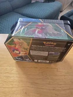 Pokemon Divergent Powers Tin Hisuian Samurott V Factory Sealed - Image 4