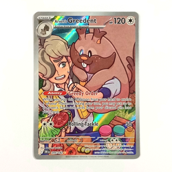 Arven's Greedent 205/182 Pokemon TCG SV10: Destined Rivals NM - Image 1
